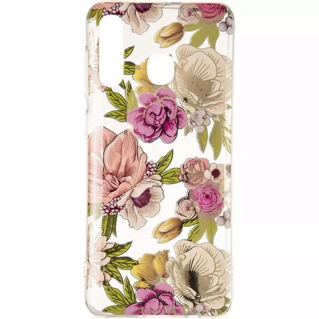Чехол для моб. телефона Gelius Flowers Shine for Samsung A205 (A20) Rose (00000072850) - 1 Чехол для моб. телефона Gelius Flowers Shine for Samsung A205 (A20) Rose (00000072850) - 1