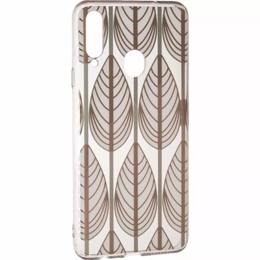 Чехол для моб. телефона Gelius Flowers Shine for Samsung A207 (A20s) Peacock (00000075984) - 2