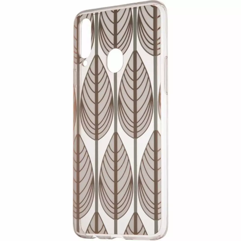 Чехол для моб. телефона Gelius Flowers Shine for Samsung A207 (A20s) Peacock (00000075984) - 4