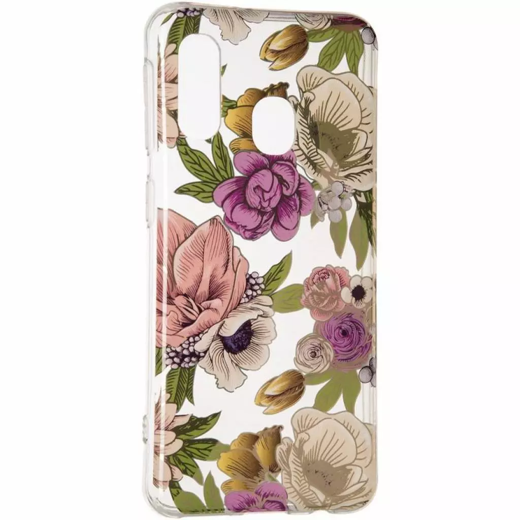 Чехол для моб. телефона Gelius Flowers Shine for Samsung A405 (A40) Rose (00000074323) - 1