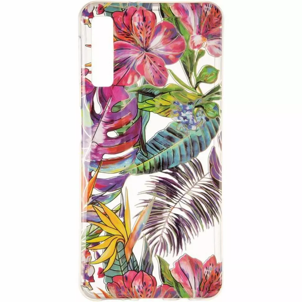 Чехол для моб. телефона Gelius Flowers Shine for Samsung A750 (A7-2018) Tropic (00000072862)