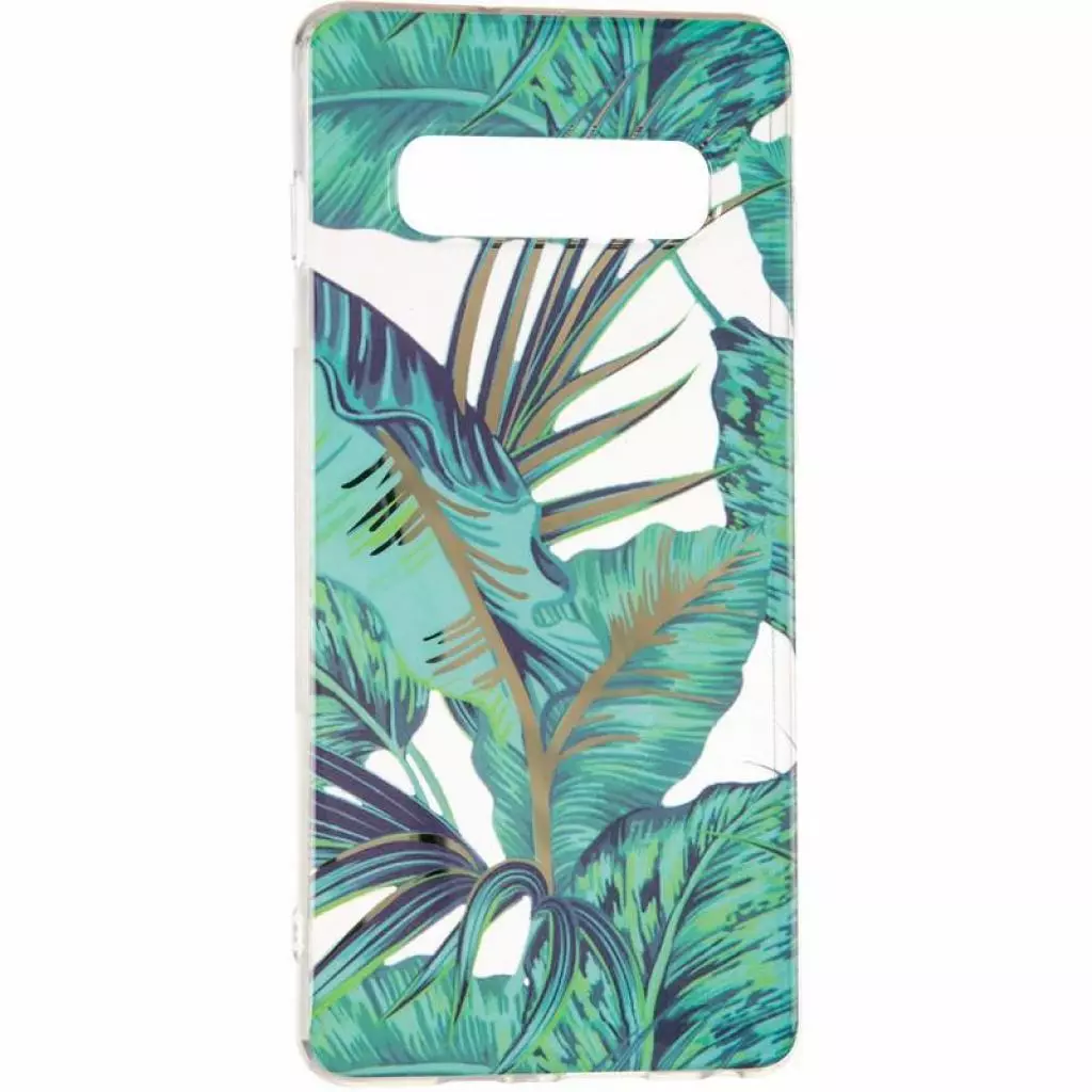 Чехол для моб. телефона Gelius Flowers Shine for Samsung G975 (S10 Plus) Jungle (00000072894) - 1 Чехол для моб. телефона Gelius Flowers Shine for Samsung G975 (S10 Plus) Jungle (00000072894) - 1