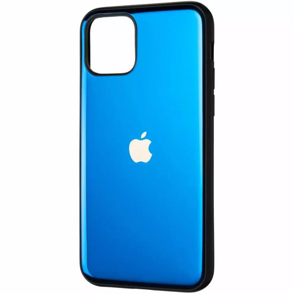 Чехол для моб. телефона Gelius Metal Glass Case for iPhone 11 Blue (00000077024)