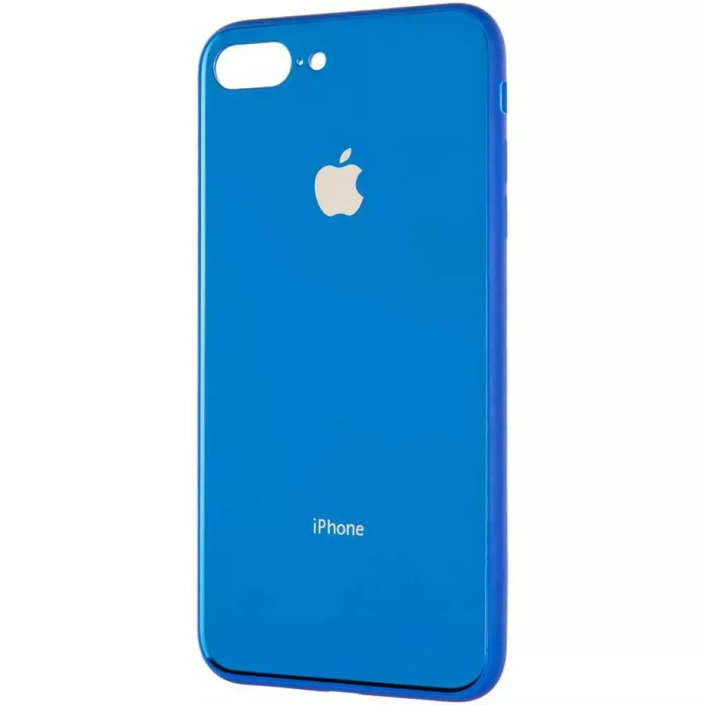 Чехол для моб. телефона Gelius Metal Glass Case for iPhone 7/8 Blue (00000077012) - 1 Чехол для моб. телефона Gelius Metal Glass Case for iPhone 7/8 Blue (00000077012) - 1
