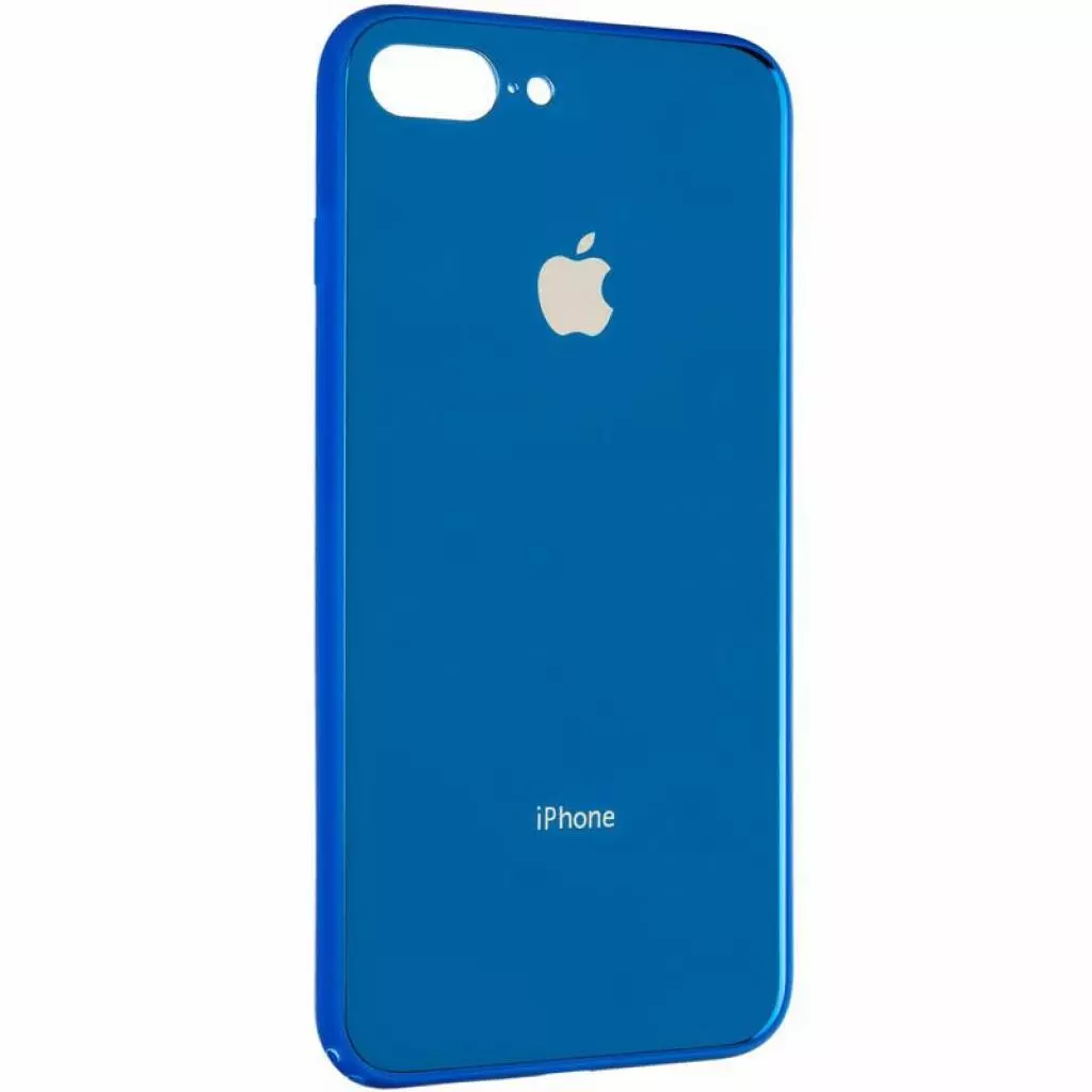 Чехол для моб. телефона Gelius Metal Glass Case for iPhone 7/8 Blue (00000077012)