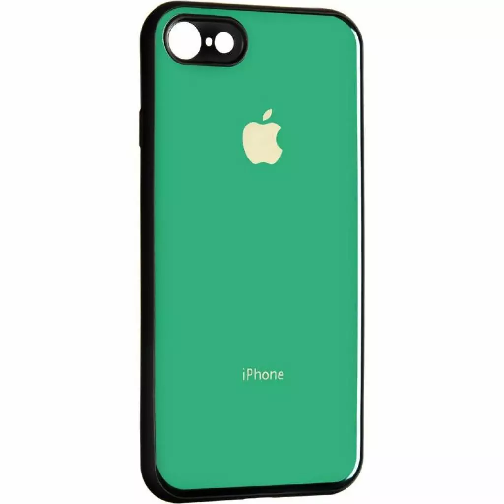 Чехол для моб. телефона Gelius Metal Glass Case for iPhone 7/8 Green (00000077011)