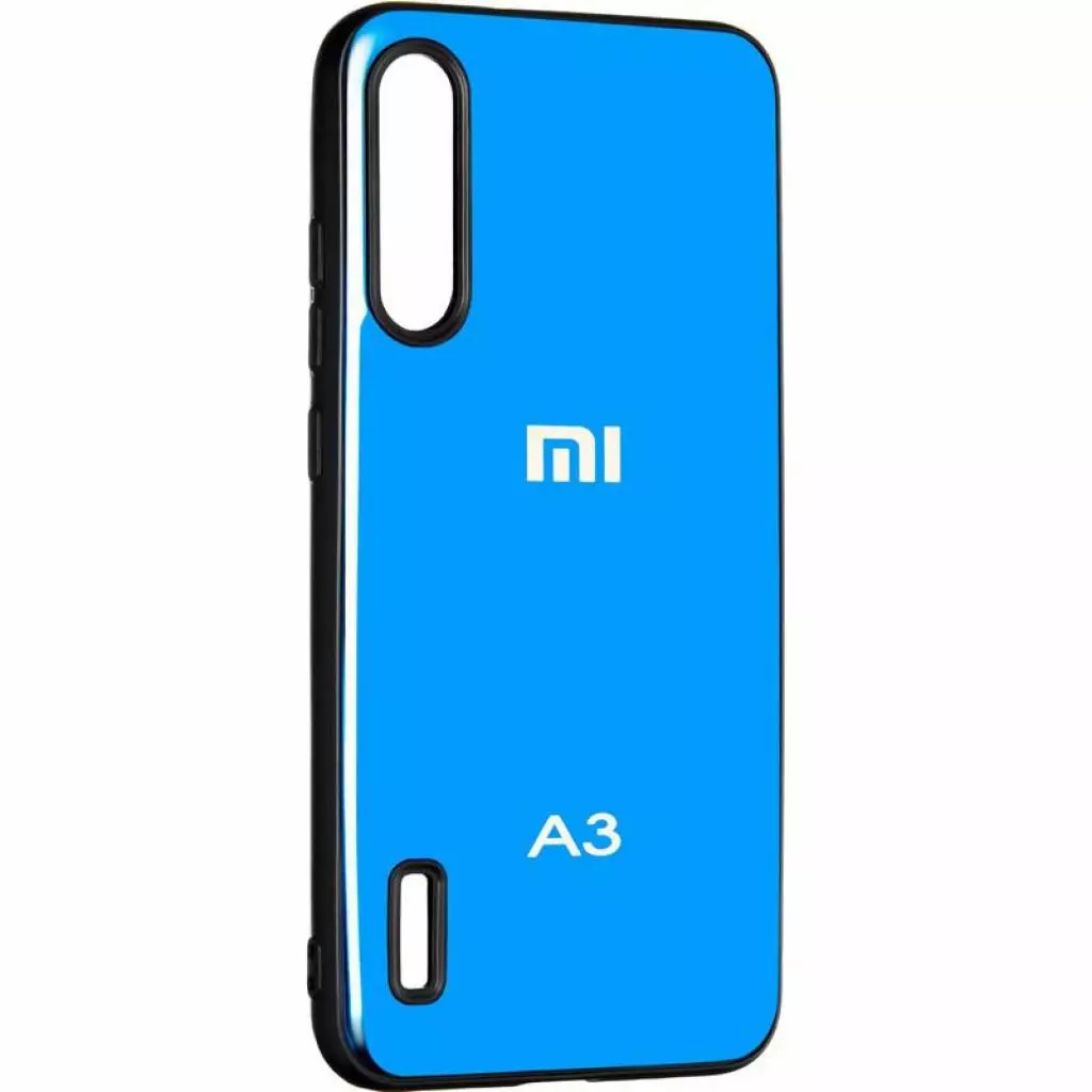 Чехол для моб. телефона Gelius Metal Glass Case for Xiaomi Mi A3/CC9e Blue (00000077056)