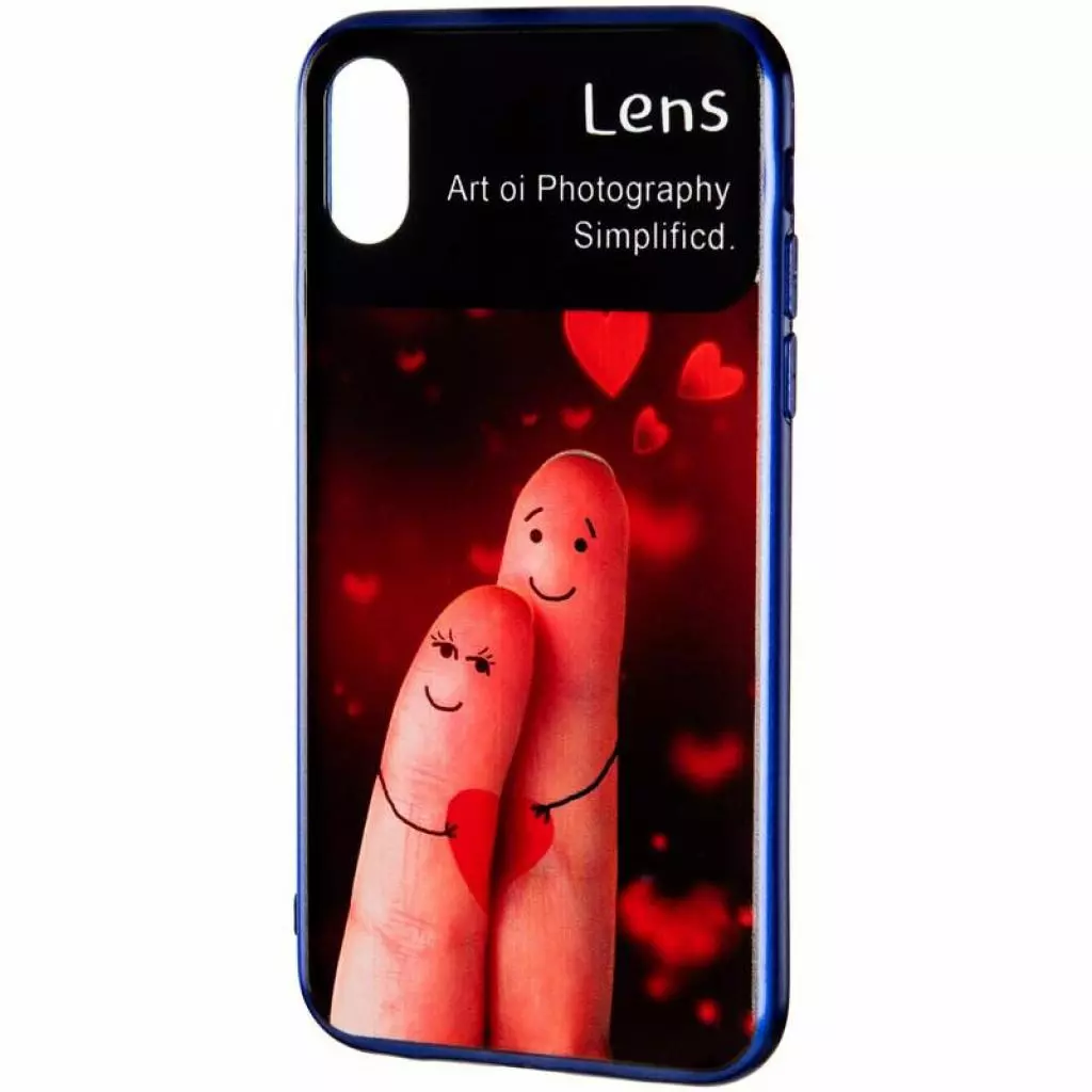 Чехол для моб. телефона Gelius QR Case for iPhone X 2 Fingers (00000076743) - 1