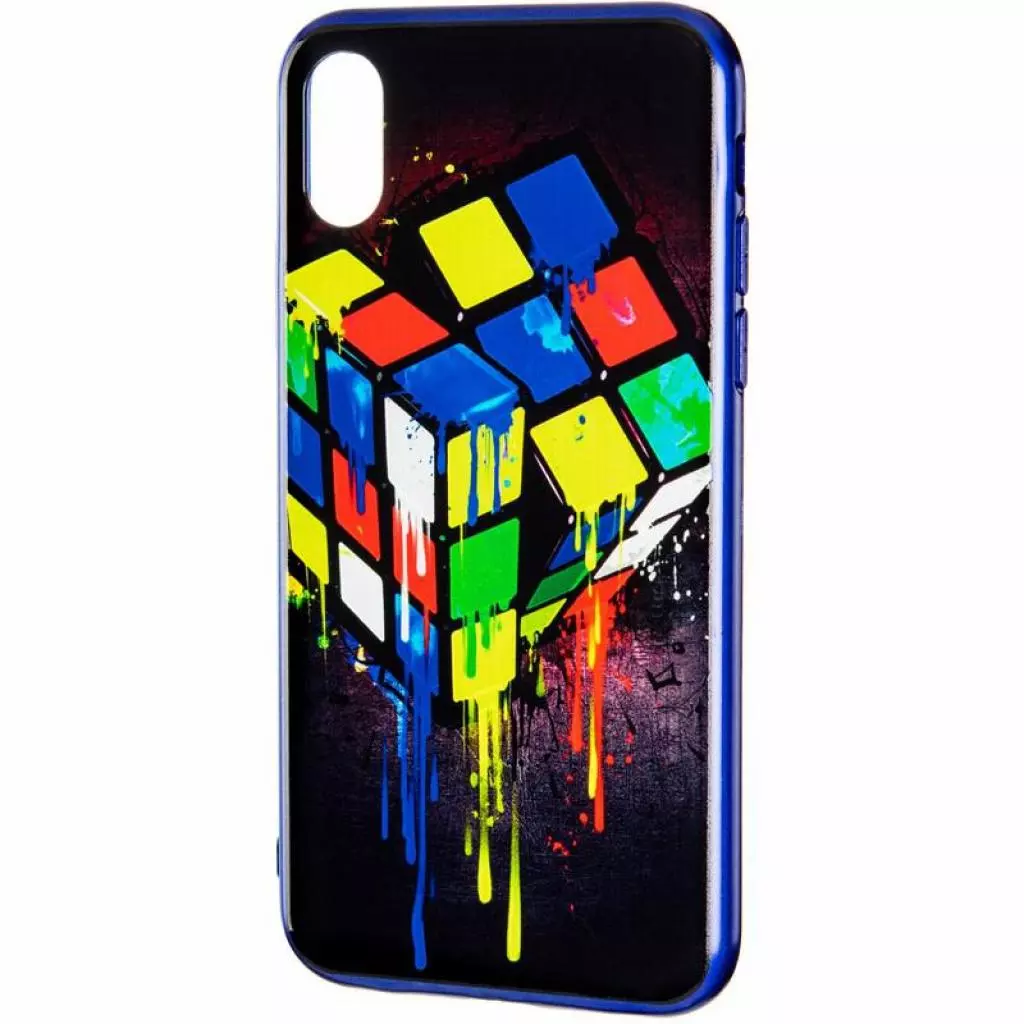 Чехол для моб. телефона Gelius QR Case for iPhone X Kube (00000076749) - 1