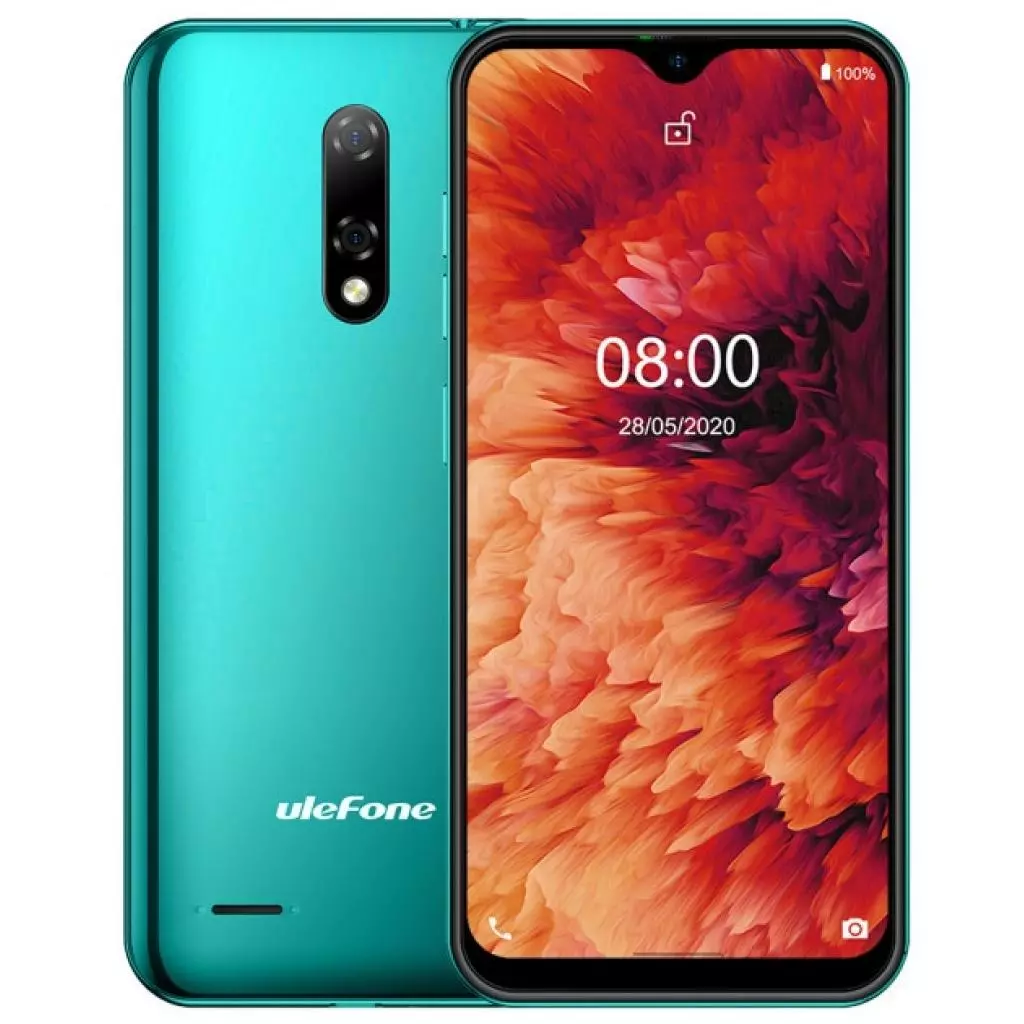 Мобильный телефон Ulefone Note 8 2/16GB Midnight Green (6937748733799) - 7