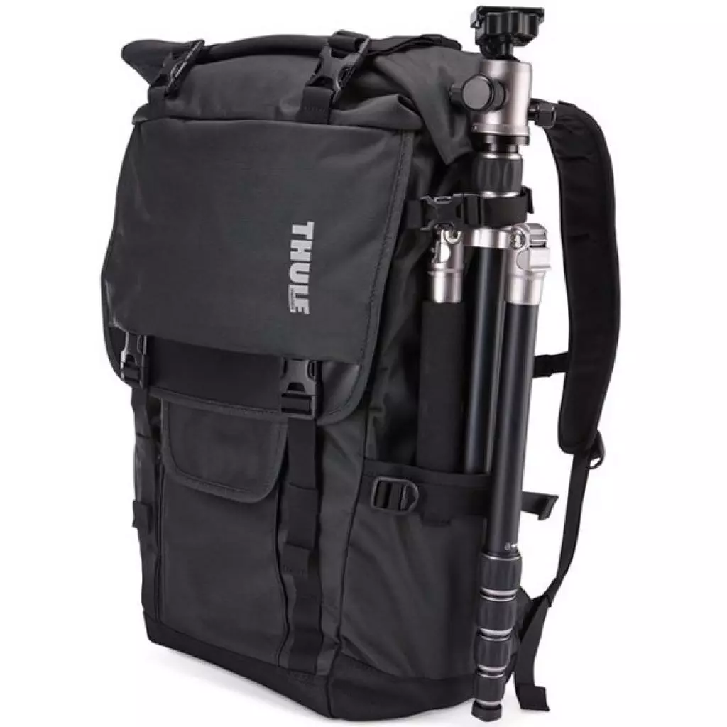 Фото-сумка Thule Covert DSLR Rolltop Backpack TCDK-101 Dark Shadow (3201963) - 4 Фото-сумка Thule Covert DSLR Rolltop Backpack TCDK-101 Dark Shadow (3201963) - 4