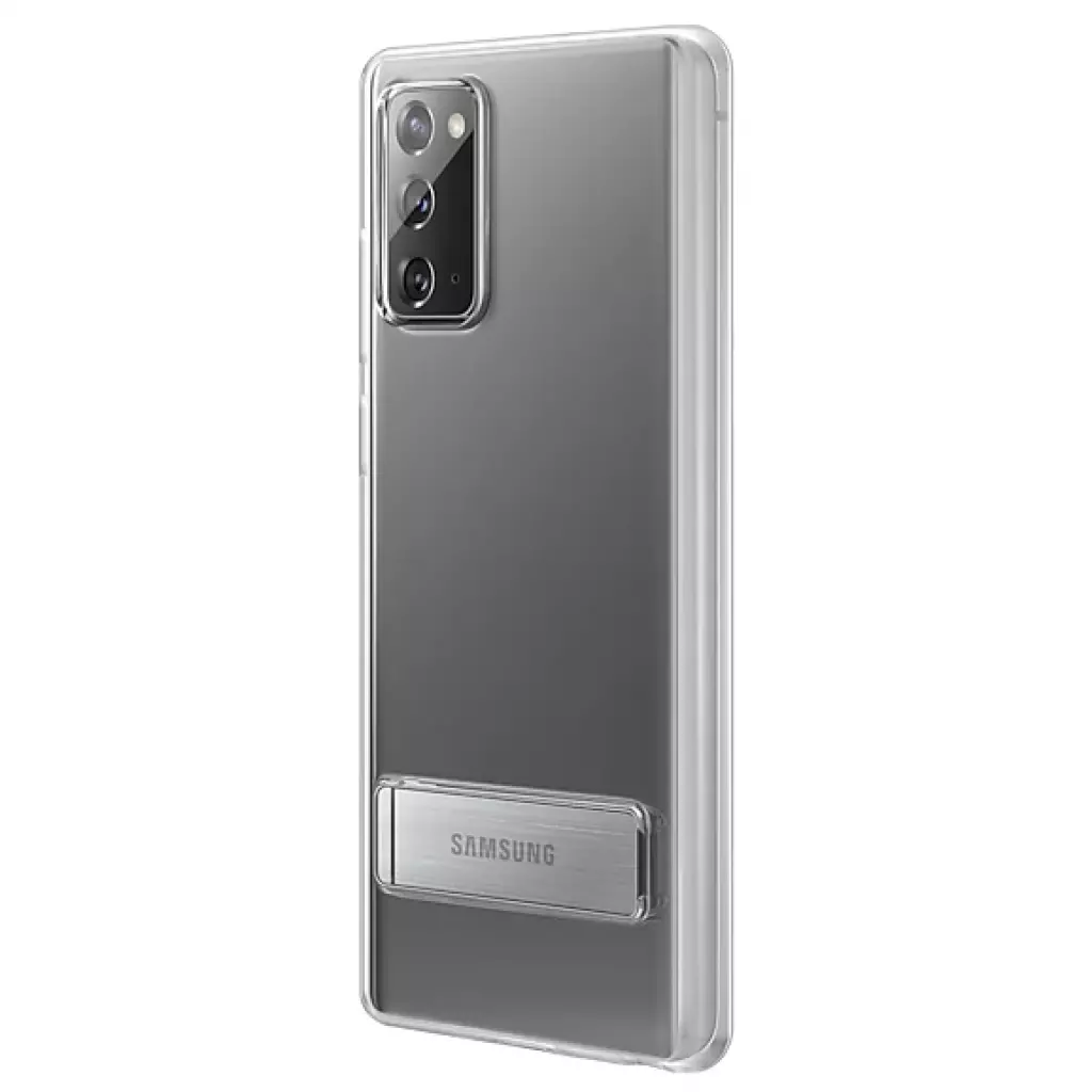 Чехол для моб. телефона Samsung Clear Standing Cover Galaxy Note 20 (N980) Transparent (EF-JN980CTEGRU) - 1 Чехол для моб. телефона Samsung Clear Standing Cover Galaxy Note 20 (N980) Transparent (EF-JN980CTEGRU) - 1