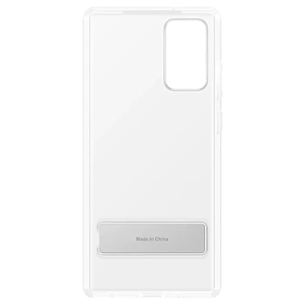 Чехол для моб. телефона Samsung Clear Standing Cover Galaxy Note 20 (N980) Transparent (EF-JN980CTEGRU) - 6 Чехол для моб. телефона Samsung Clear Standing Cover Galaxy Note 20 (N980) Transparent (EF-JN980CTEGRU) - 6