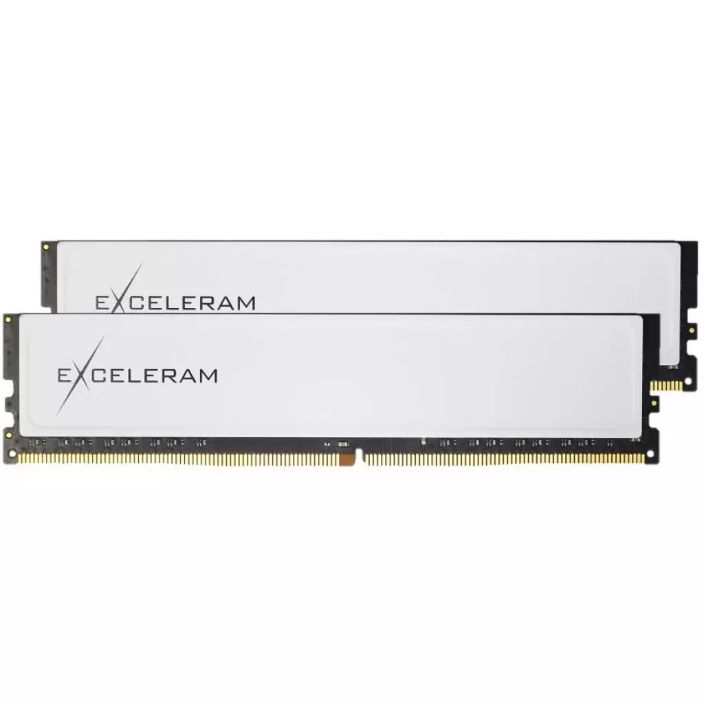 Модуль памяти для компьютера DDR4 16GB (2x8GB) 3000 MHz Black&White eXceleram (EBW4163016AD)