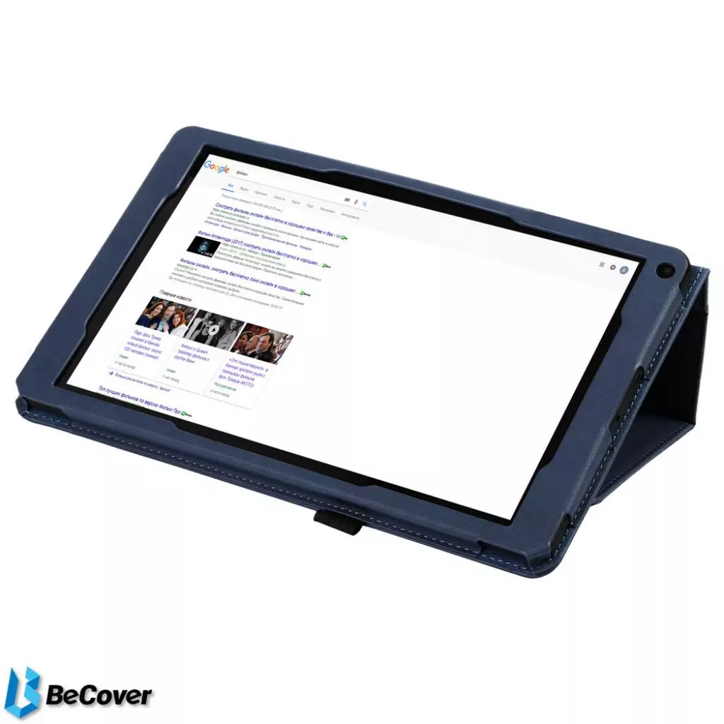 Чехол для планшета BeCover Slimbook для Prestigio MultiPad Wize 3131 (PMT3131) Deep Blu (702154) - 2