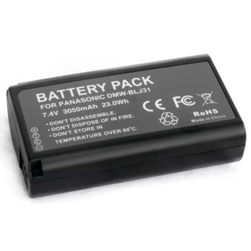 Аккумулятор к фото/видео Extradigital Panasonic BLJ31, Li-ion, 3050 mAh (BDP2696) - 3 Аккумулятор к фото/видео Extradigital Panasonic BLJ31, Li-ion, 3050 mAh (BDP2696) - 3