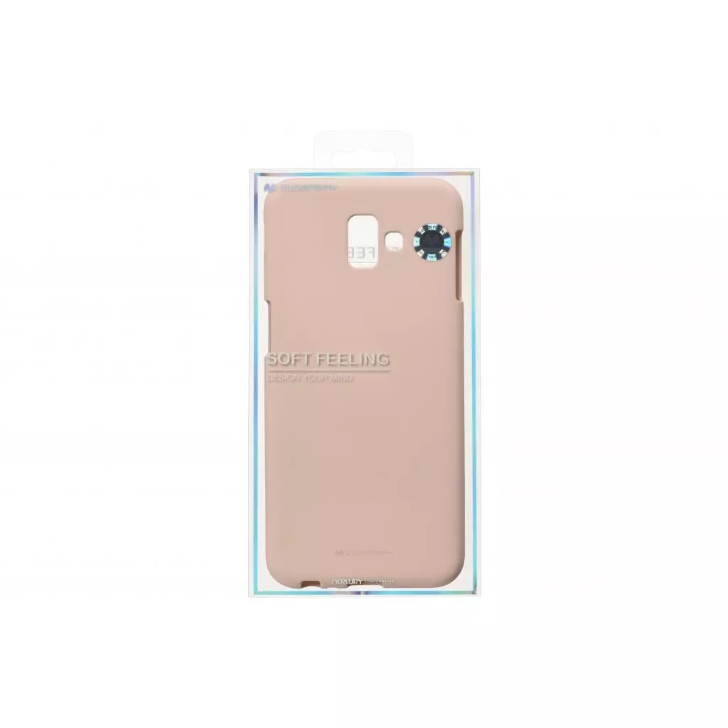 Чехол для моб. телефона Goospery Samsung Galaxy J6 Plus (J610F) SF Jelly Pink Sand (8809621301143) - 2 Чехол для моб. телефона Goospery Samsung Galaxy J6 Plus (J610F) SF Jelly Pink Sand (8809621301143) - 2