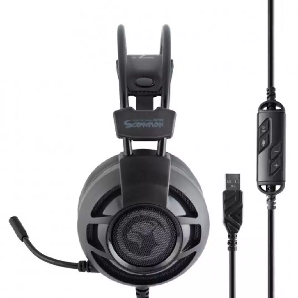 Наушники Marvo HG9018 Multi-LED 7.1 Black (HG9018) - 4