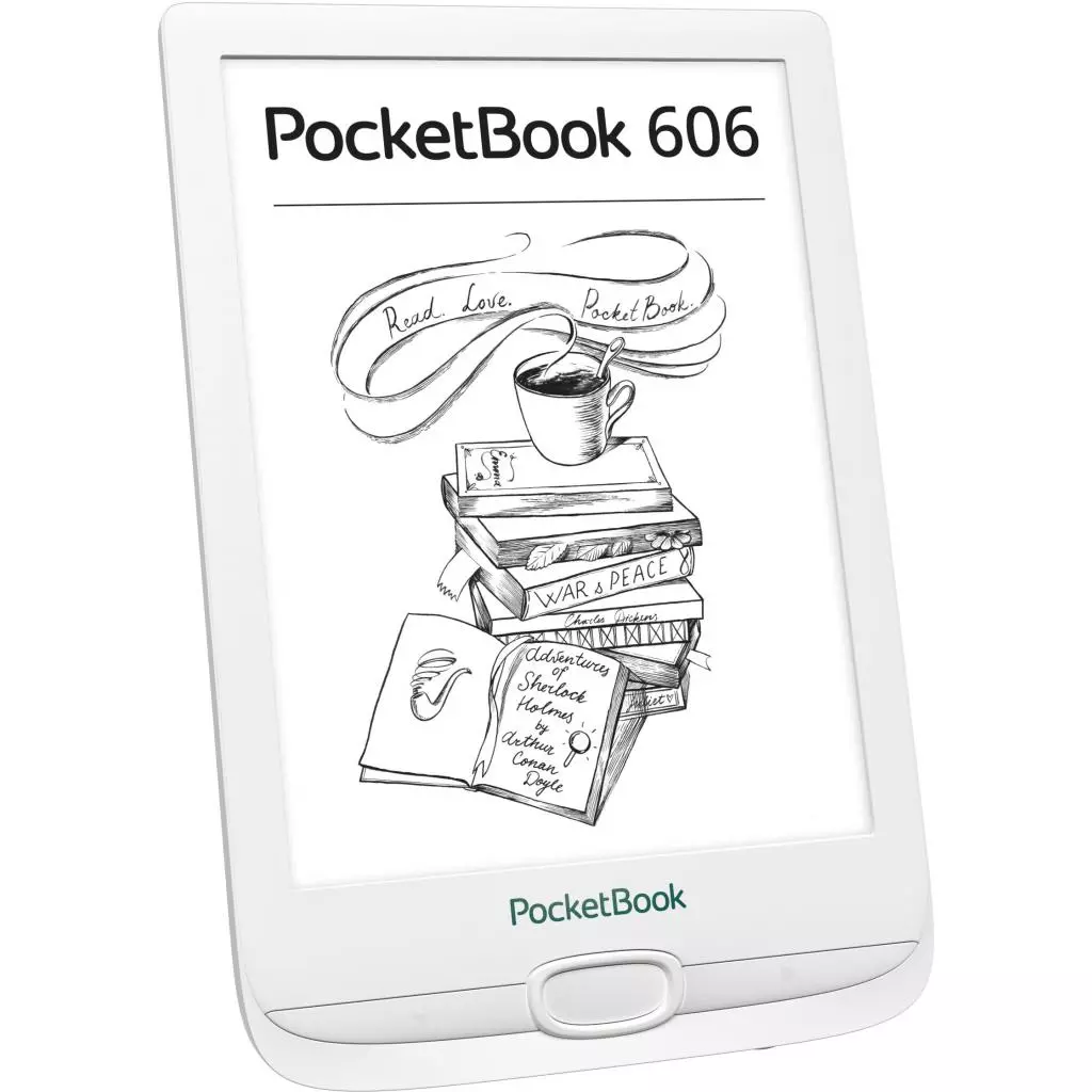 Электронная книга Pocketbook 606, White (PB606-D-CIS) - 2