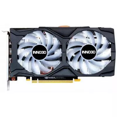 Видеокарта INNO3D GeForce GTX1660 Ti 6144Mb TWIN X2 OC RGB (N166T2-06D6X-1710VA15LB) - 2 Видеокарта INNO3D GeForce GTX1660 Ti 6144Mb TWIN X2 OC RGB (N166T2-06D6X-1710VA15LB) - 2