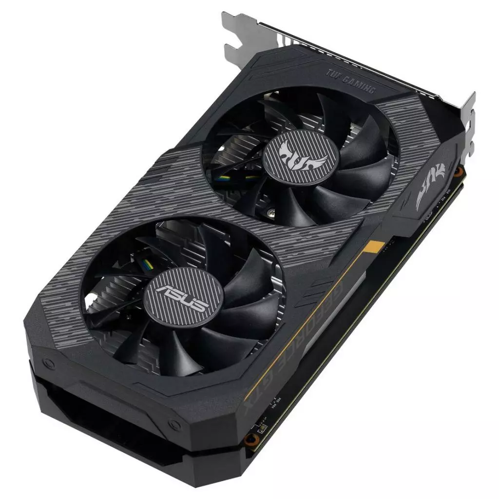 Видеокарта ASUS GeForce GTX1650 4096Mb TUF OC D6 P GAMING (TUF-GTX1650-O4GD6-P-GAMING) - 1 Видеокарта ASUS GeForce GTX1650 4096Mb TUF OC D6 P GAMING (TUF-GTX1650-O4GD6-P-GAMING) - 1
