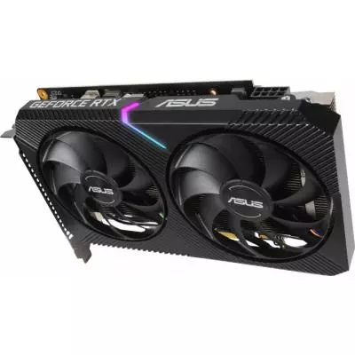 Видеокарта ASUS GeForce RTX2060 6144Mb DUAL OC MINI (DUAL-RTX2060-O6G-MINI) - 7 Видеокарта ASUS GeForce RTX2060 6144Mb DUAL OC MINI (DUAL-RTX2060-O6G-MINI) - 7