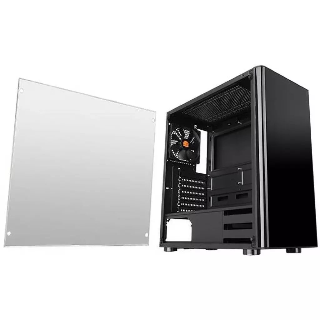 Корпус ThermalTake V200 Tempered Glass Edition (CA-1K8-00M1WN-00) - 1 Корпус ThermalTake V200 Tempered Glass Edition (CA-1K8-00M1WN-00) - 1