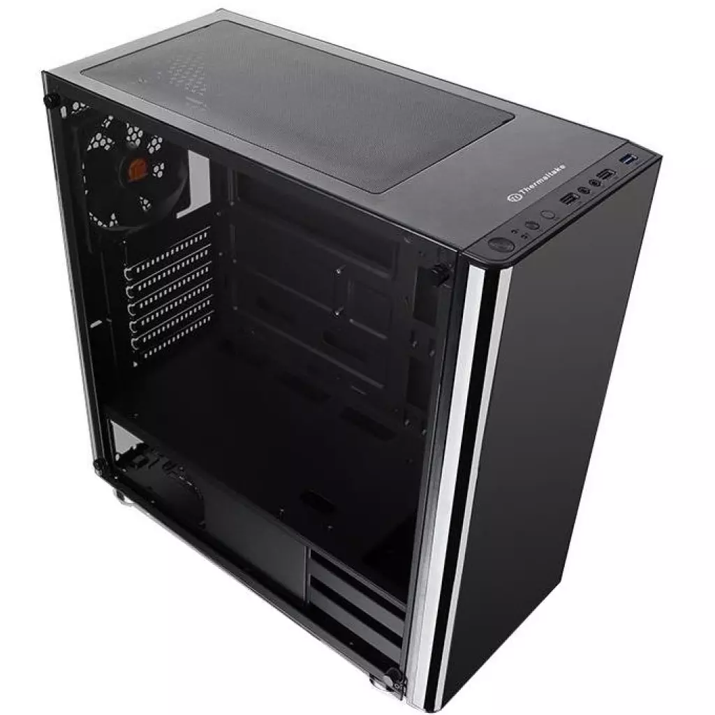 Корпус ThermalTake V200 Tempered Glass Edition (CA-1K8-00M1WN-00) - 7 Корпус ThermalTake V200 Tempered Glass Edition (CA-1K8-00M1WN-00) - 7