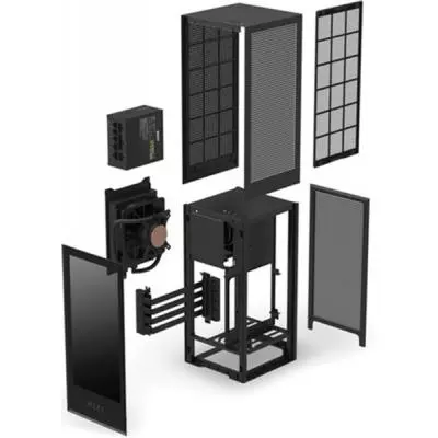 Корпус NZXT H1 MATTE BLACK (CA-H16WR-B1-EU) - 6