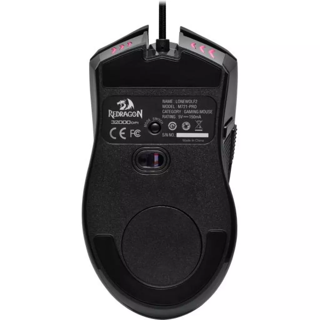 Мышка Redragon Lonewolf 2 RGB (77616) - 7 Мышка Redragon Lonewolf 2 RGB (77616) - 7