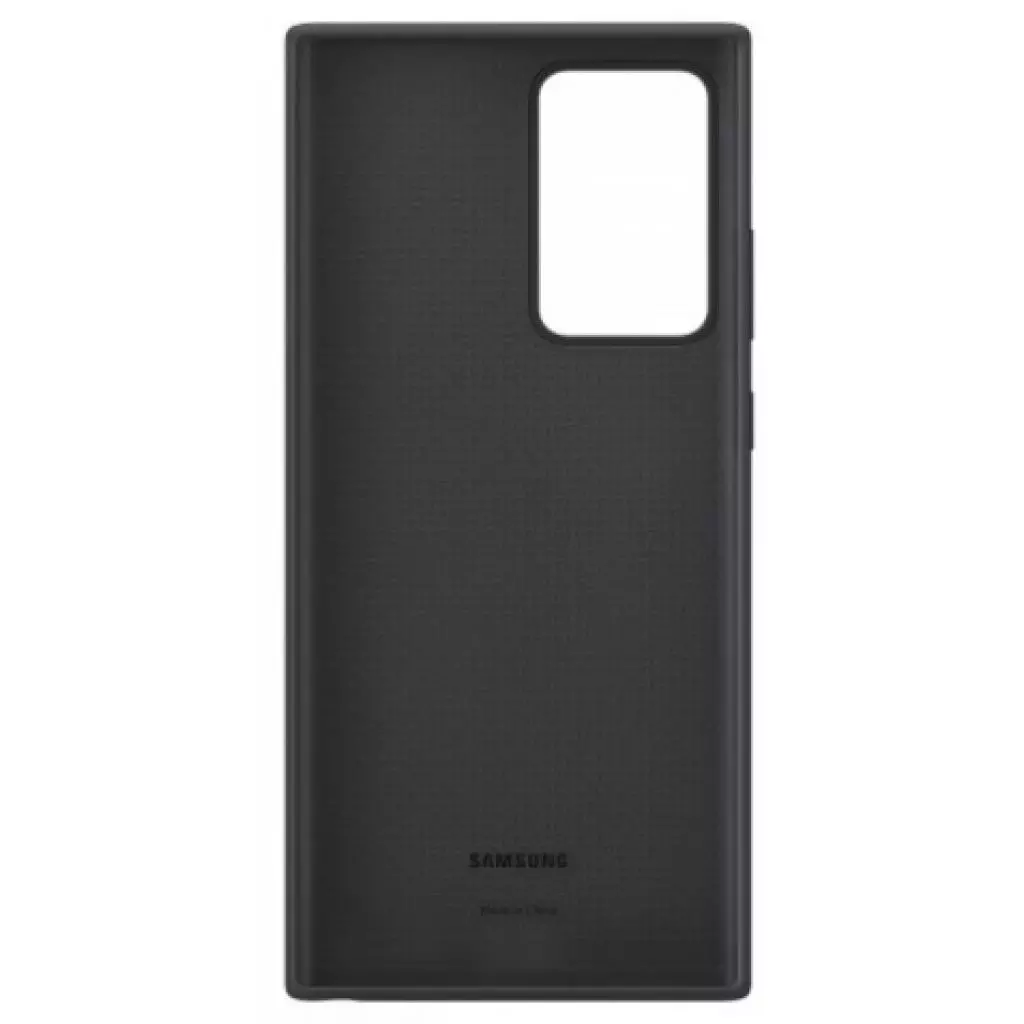 Чехол для моб. телефона Samsung Silicone Cover Galaxy Note 20 Ultra (N985) Black (EF-PN985TBEGRU) - 3 Чехол для моб. телефона Samsung Silicone Cover Galaxy Note 20 Ultra (N985) Black (EF-PN985TBEGRU) - 3