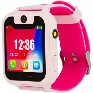 Смарт-часы Discovery iQ4500 Camera LED Light (pink) Детские смарт часы-телефон с (iQ4500 pink)