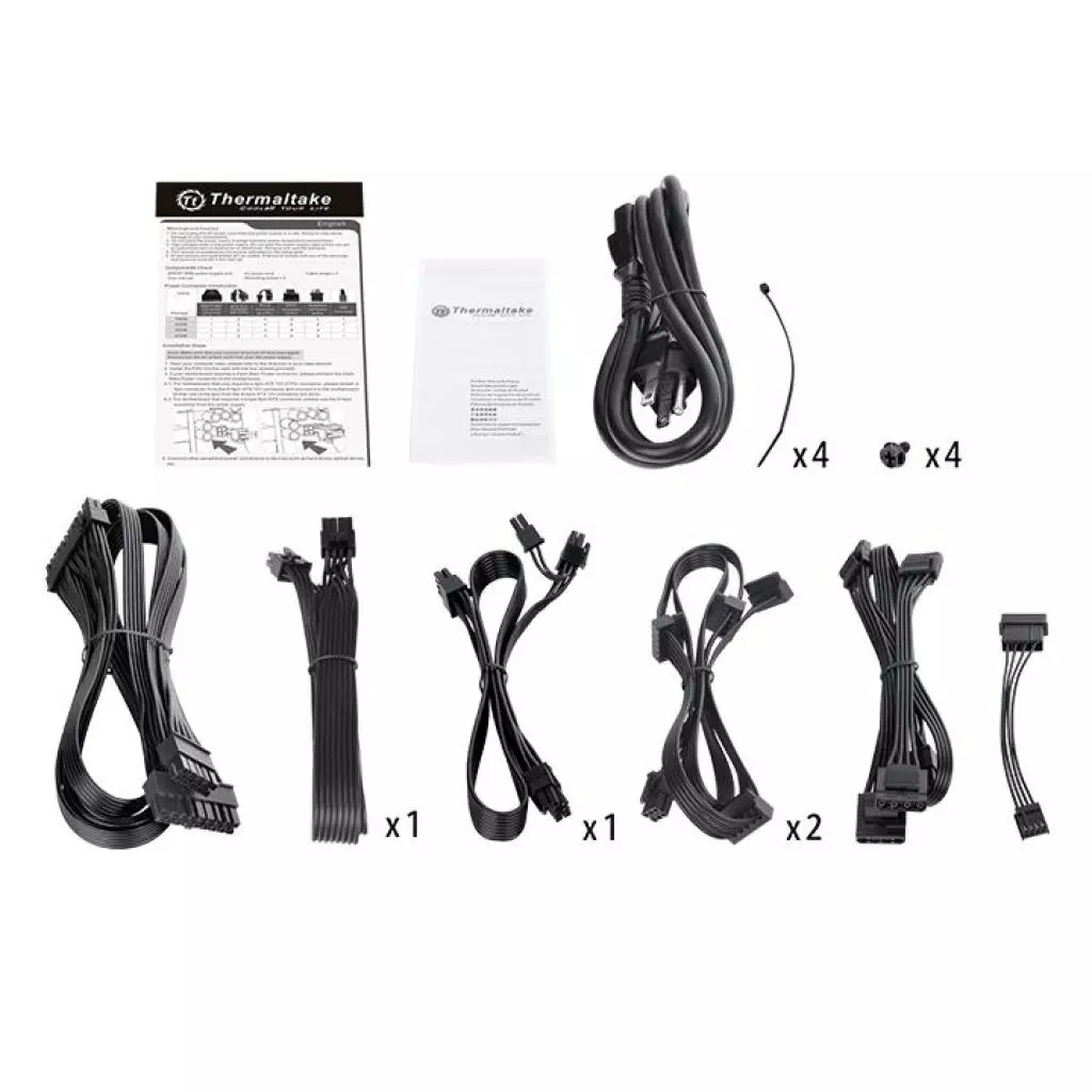 Блок питания ThermalTake 550W Smart BM2 (PS-SPD-0550MNFABE-1) - 5 Блок питания ThermalTake 550W Smart BM2 (PS-SPD-0550MNFABE-1) - 5