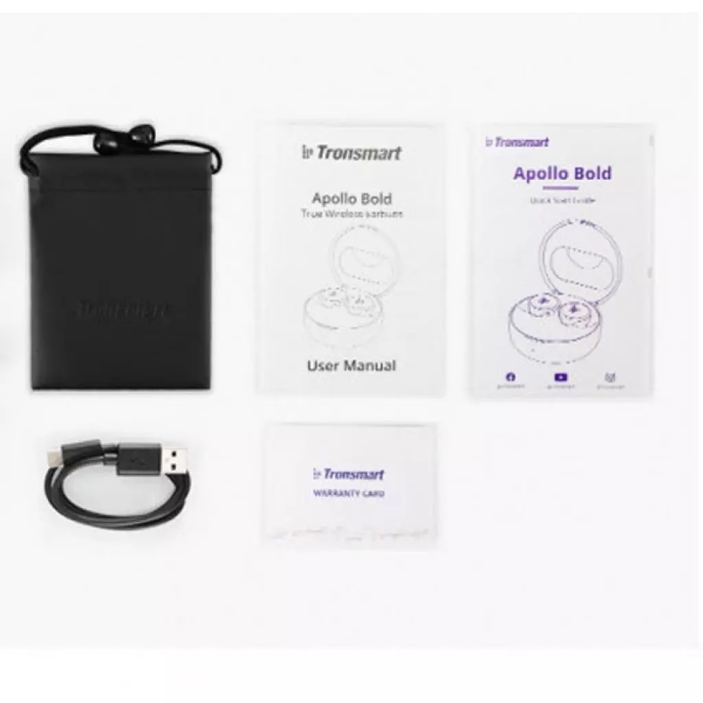 Наушники Tronsmart Apollo Bold Black - 2 Наушники Tronsmart Apollo Bold Black - 2