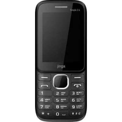Мобильный телефон Jinga Simple 2.4 Black