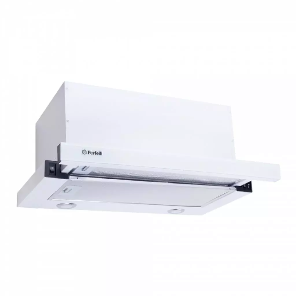 Вытяжка кухонная Perfelli TL 6632 C WH 1000 LED GLASS - 1 Вытяжка кухонная Perfelli TL 6632 C WH 1000 LED GLASS - 1