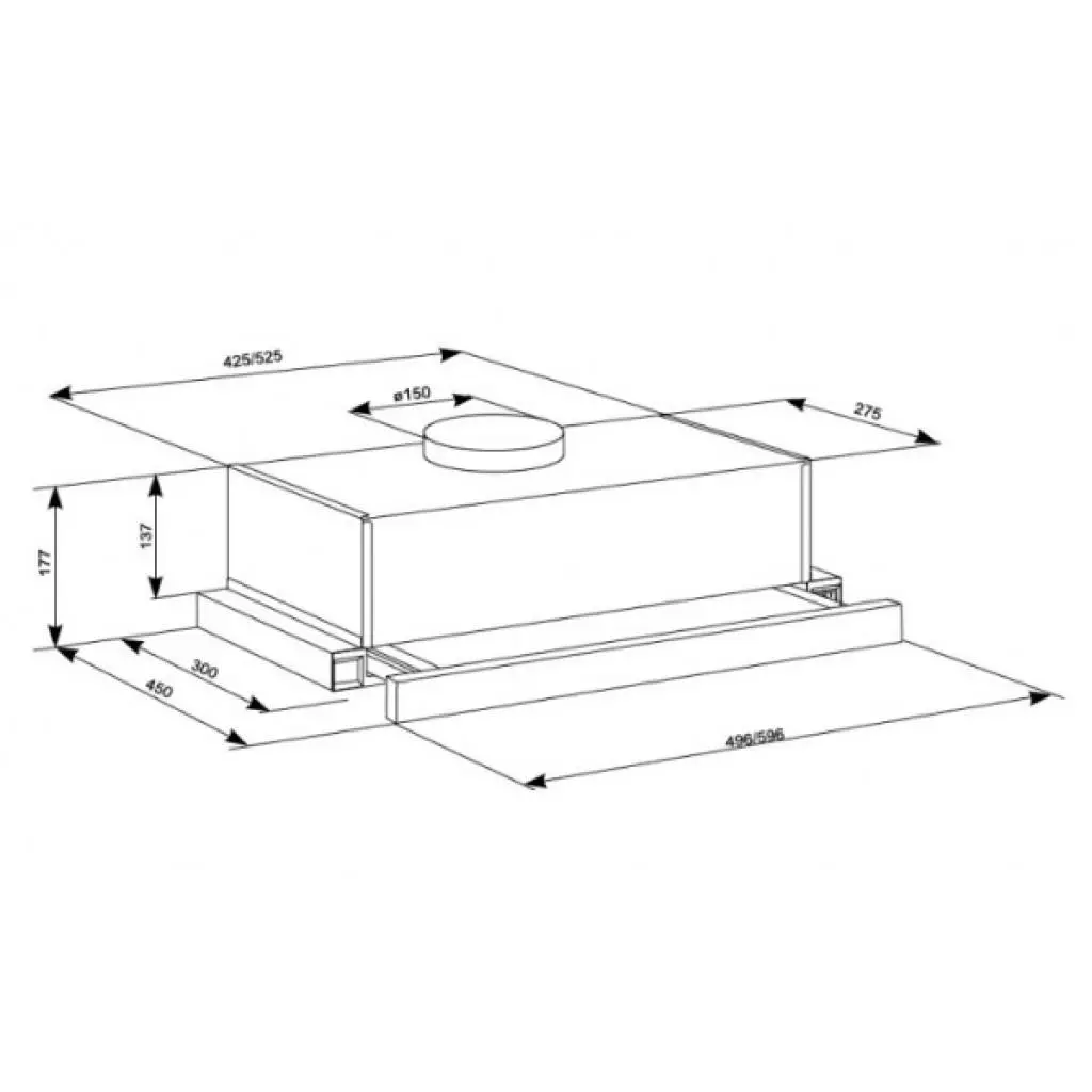 Вытяжка кухонная Eleyus Cyclon 700 60 IS (Cyclon70060IS) - 10 Вытяжка кухонная Eleyus Cyclon 700 60 IS (Cyclon70060IS) - 10