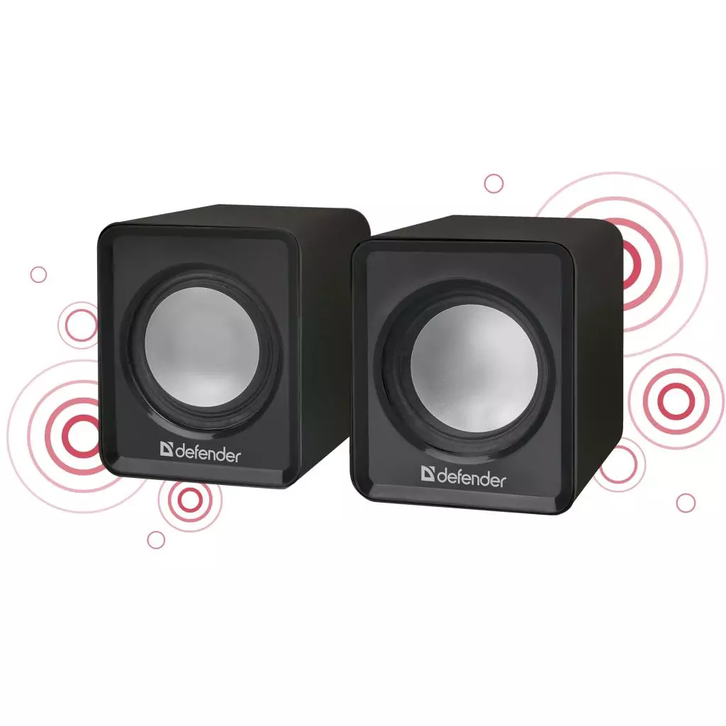 Акустическая система Defender SPK 22 2х2,5W USB black (65503) - 1 Акустическая система Defender SPK 22 2х2,5W USB black (65503) - 1
