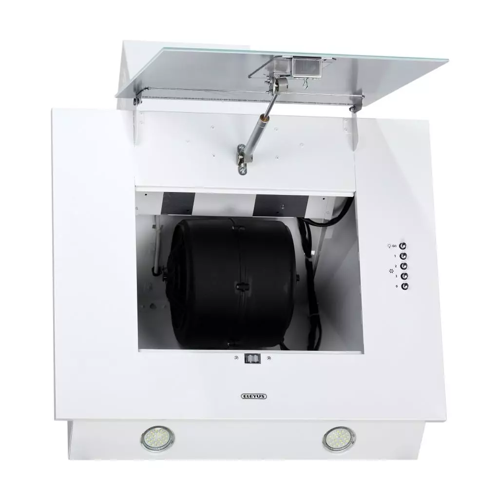 Вытяжка кухонная Eleyus Titan A 800 LED SMD 60 WH (TitanA800LEDSMD60WH) - 4 Вытяжка кухонная Eleyus Titan A 800 LED SMD 60 WH (TitanA800LEDSMD60WH) - 4