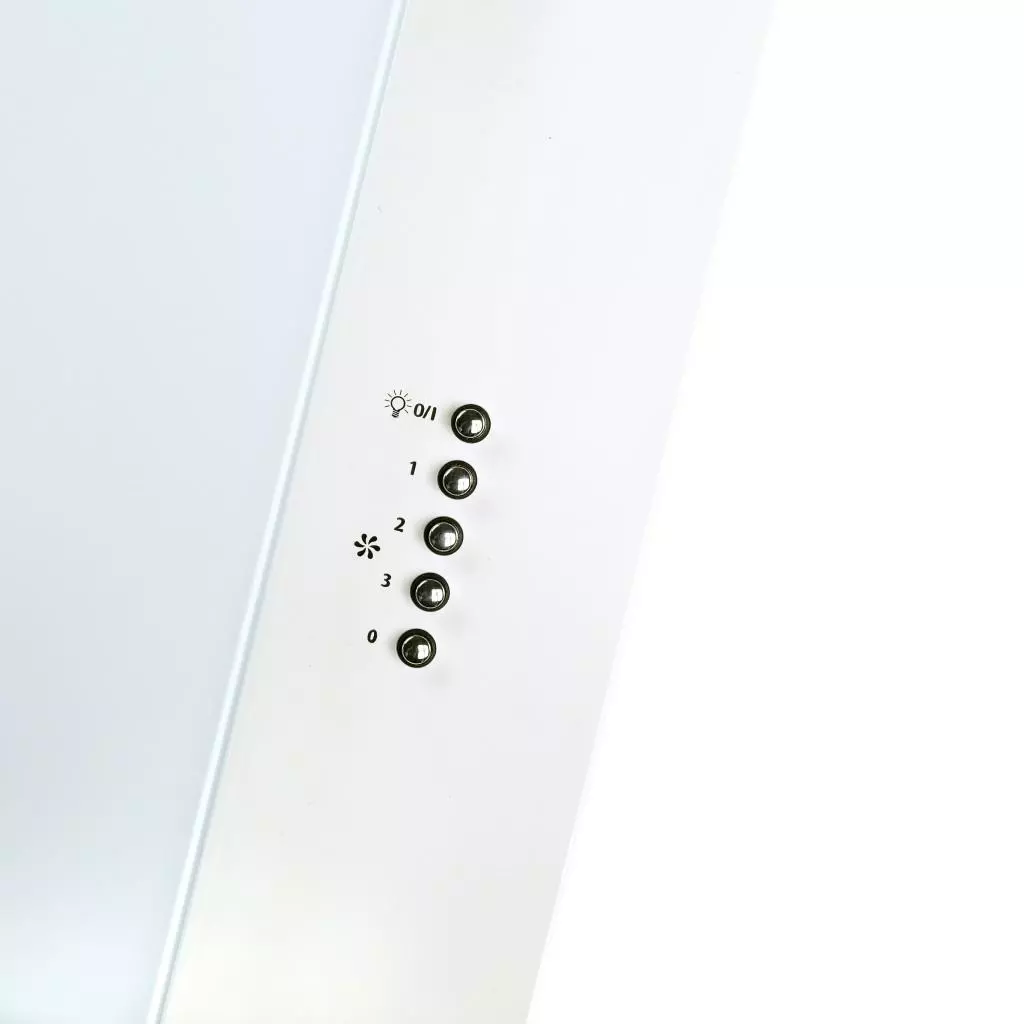 Вытяжка кухонная Eleyus Titan A 800 LED SMD 60 WH (TitanA800LEDSMD60WH) - 6 Вытяжка кухонная Eleyus Titan A 800 LED SMD 60 WH (TitanA800LEDSMD60WH) - 6