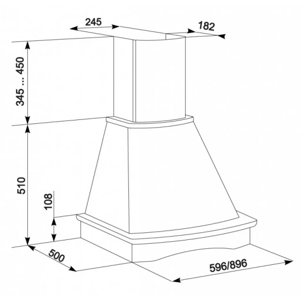 Вытяжка кухонная Eleyus Tempo 1200 LED SMD 90 N (Tempo1200LEDSMD90N) - 7 Вытяжка кухонная Eleyus Tempo 1200 LED SMD 90 N (Tempo1200LEDSMD90N) - 7