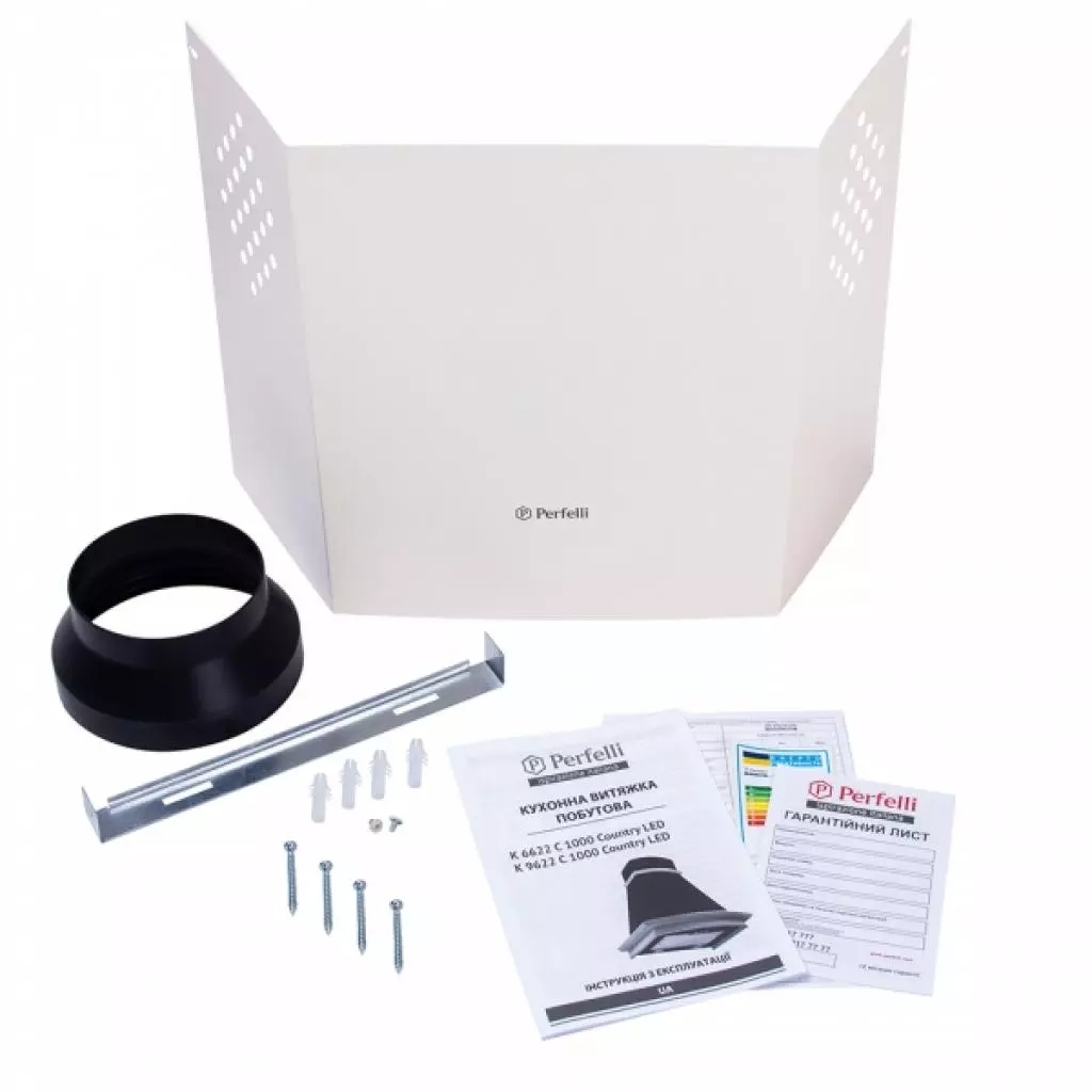 Вытяжка кухонная Perfelli K 9622 C IV 1000 COUNTRY LED - 9 Вытяжка кухонная Perfelli K 9622 C IV 1000 COUNTRY LED - 9