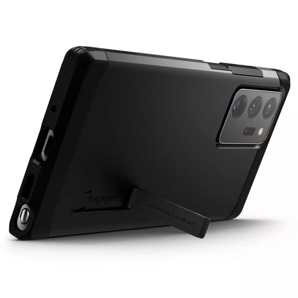 Чехол для моб. телефона Spigen Galaxy Note 20 Ultra Tough Armor, black (ACS01396) - 2 Чехол для моб. телефона Spigen Galaxy Note 20 Ultra Tough Armor, black (ACS01396) - 2