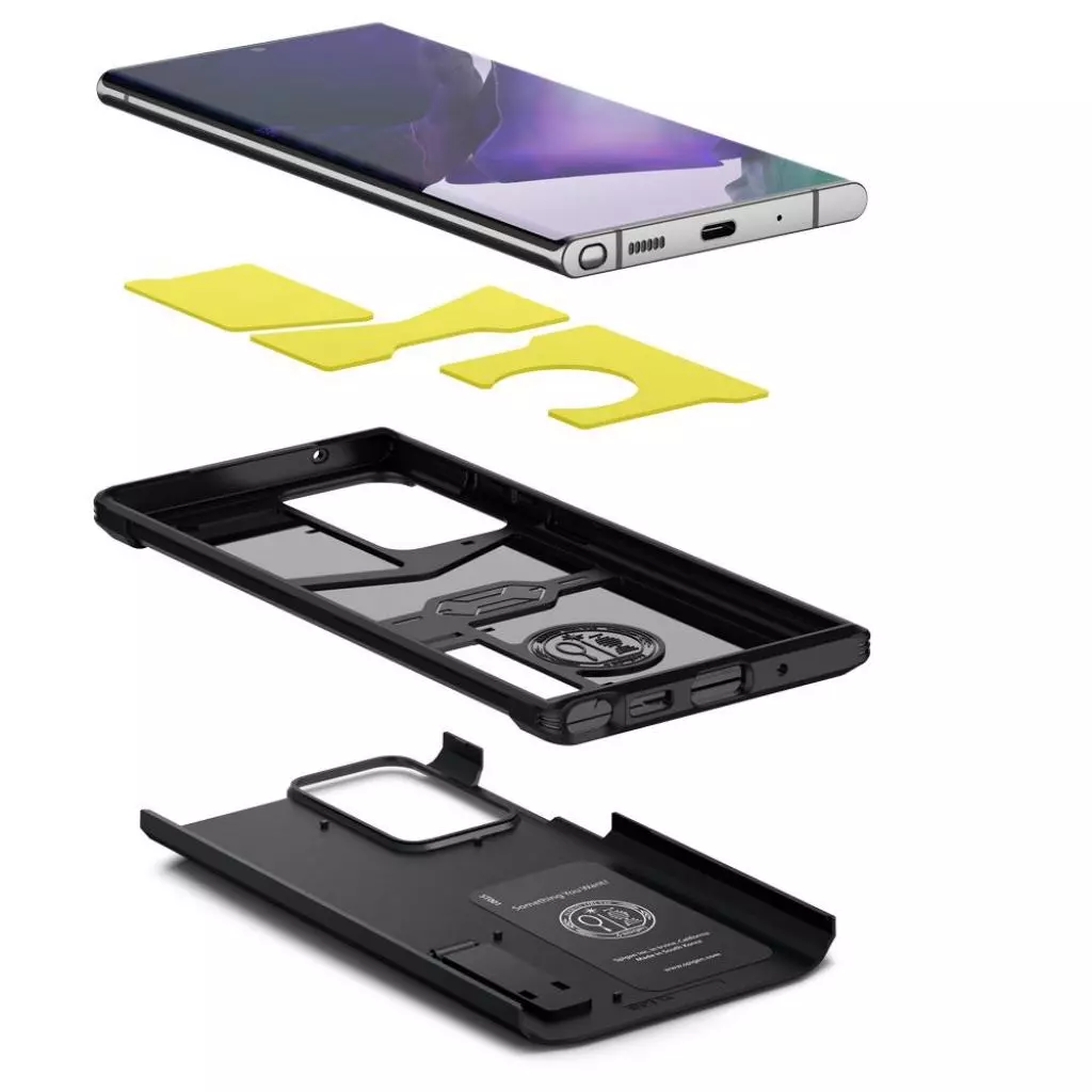 Чехол для моб. телефона Spigen Galaxy Note 20 Ultra Tough Armor, black (ACS01396) - 6 Чехол для моб. телефона Spigen Galaxy Note 20 Ultra Tough Armor, black (ACS01396) - 6