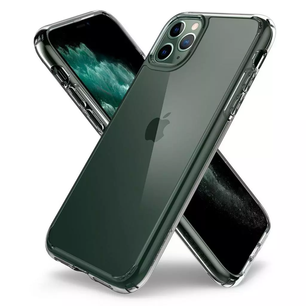 Чехол для моб. телефона Spigen iPhone 11 Pro Max Ultra Hybrid, Crystal Clear (075CS27135) - 4 Чехол для моб. телефона Spigen iPhone 11 Pro Max Ultra Hybrid, Crystal Clear (075CS27135) - 4