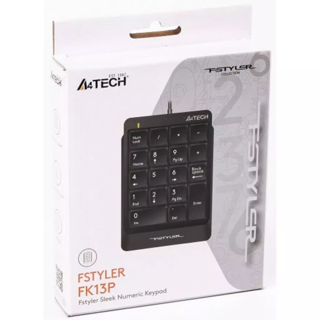 Клавиатура A4Tech FK13P Black - 4