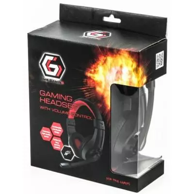 Наушники Gembird GHS-01 Black (GHS-01) - 3 Наушники Gembird GHS-01 Black (GHS-01) - 3