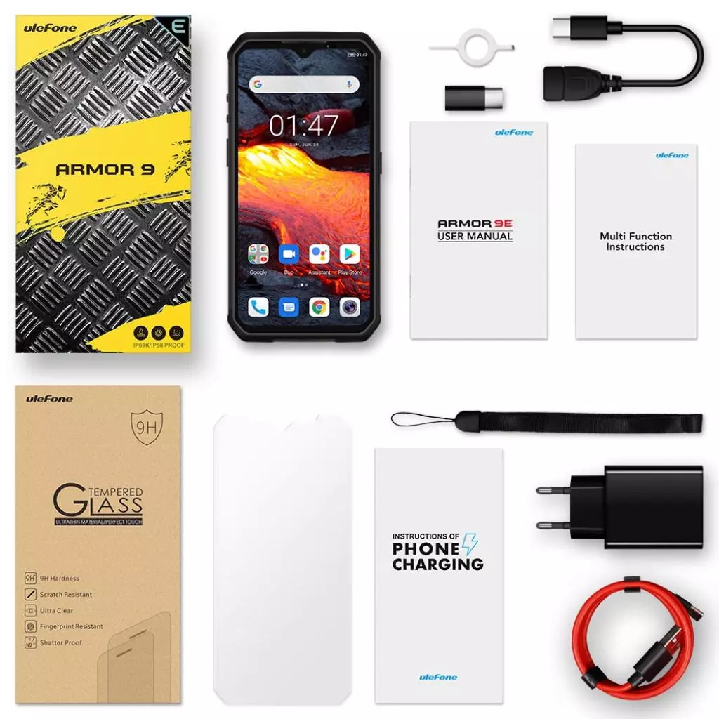 Мобильный телефон Ulefone Armor 9E 8/128Gb Black (6937748733805) - 9 Мобильный телефон Ulefone Armor 9E 8/128Gb Black (6937748733805) - 9