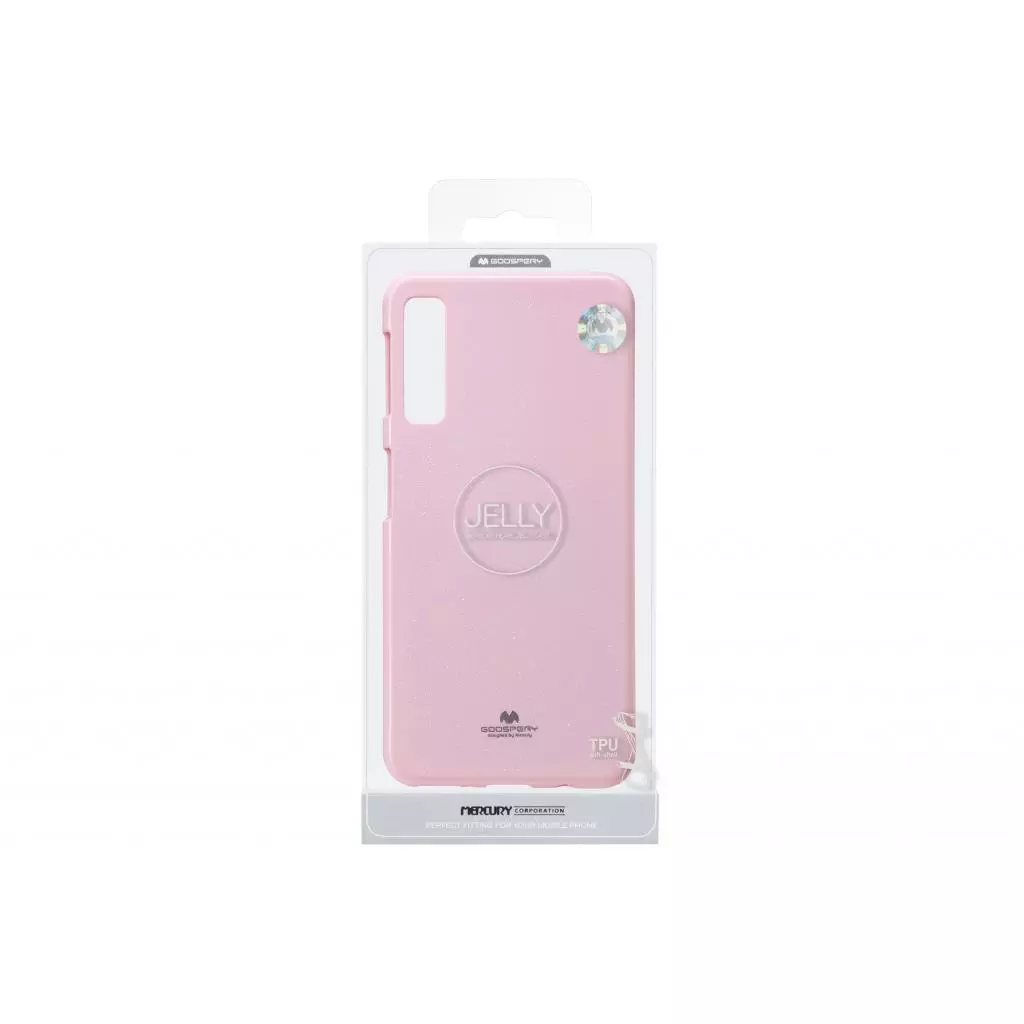 Чехол для моб. телефона Goospery Jelly Case Samsung Galaxy A7 A750 Pink (8809550381827) - 2