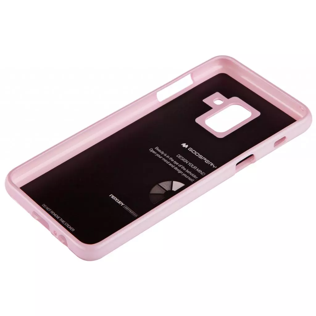 Чехол для моб. телефона Goospery Jelly Case Samsung Galaxy A8 A530 Pink (8809550384125) - 1